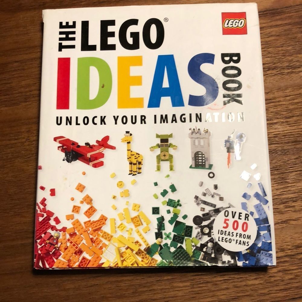 Kids LEGO Idea Book Hardcover EUC